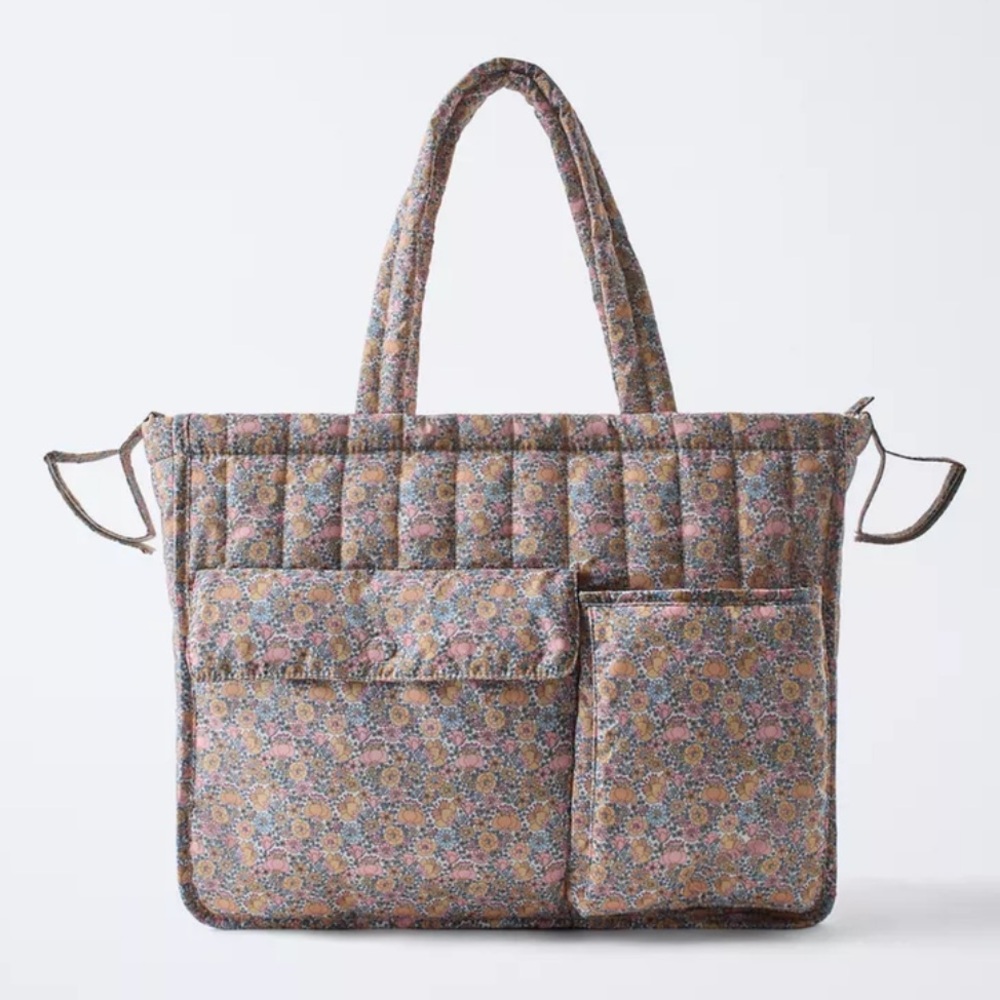 Zara Floral Diaper Bag
